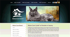 Desktop Screenshot of maine-coon-castle.de
